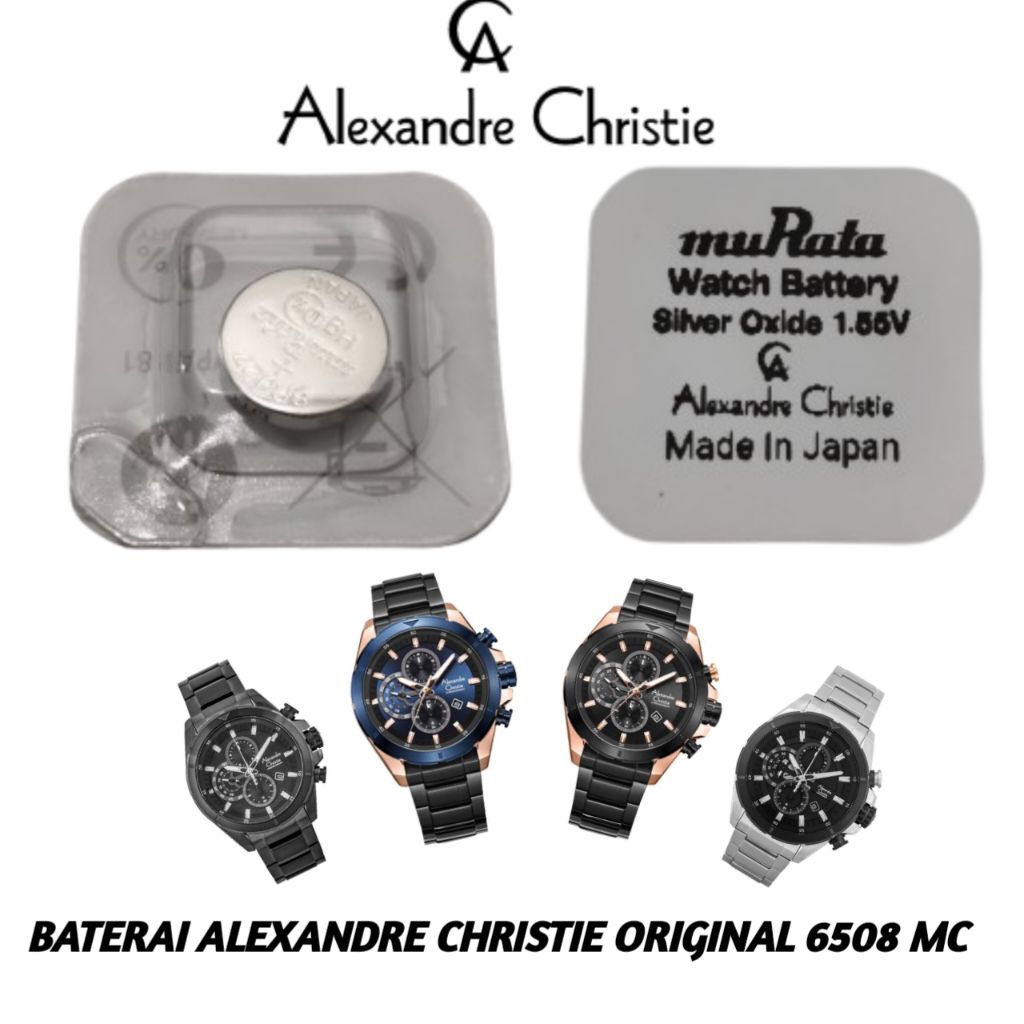 Baterai Alexandre Christie original 6508 MC