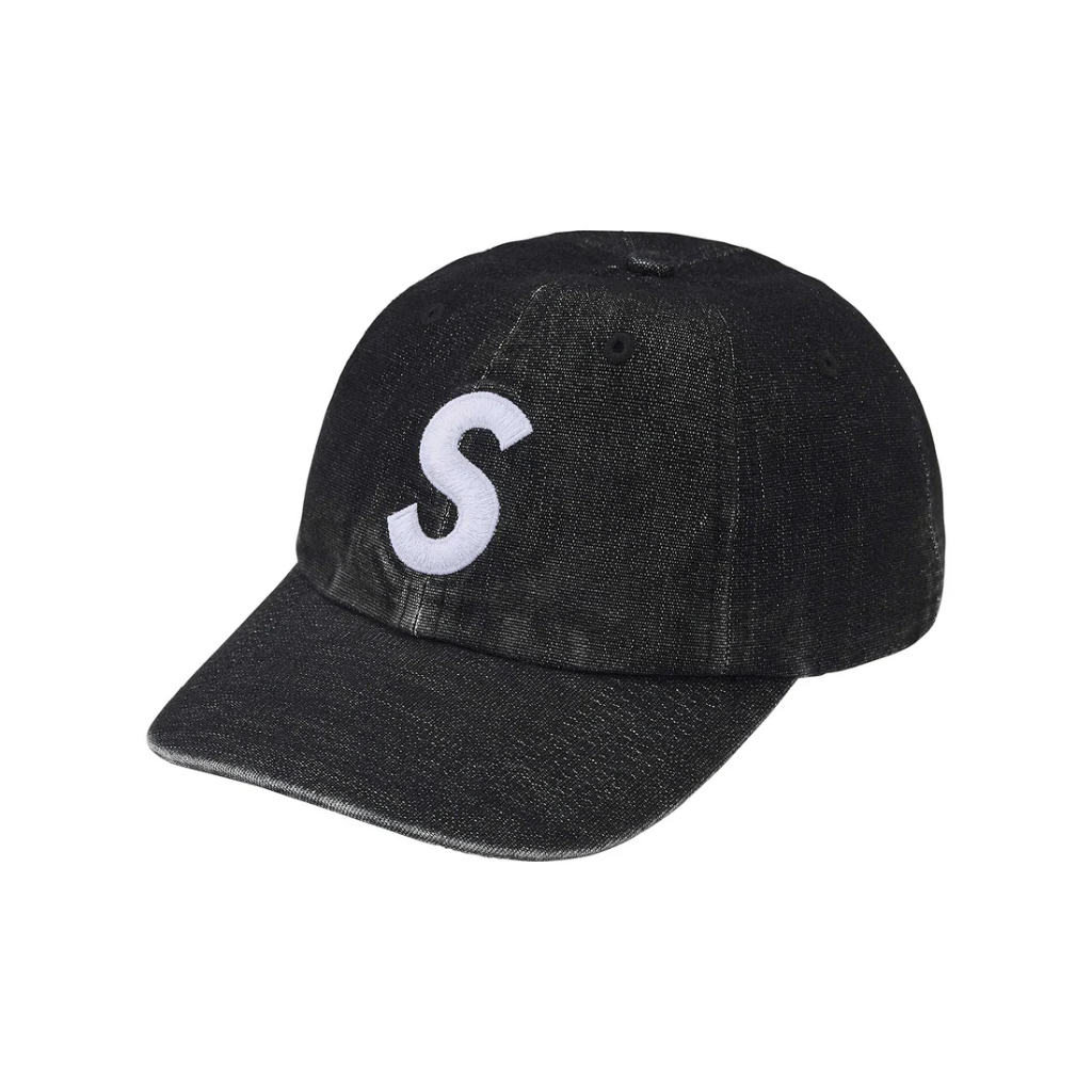 CAP - S Logo Cordura 6 panel Black Denim