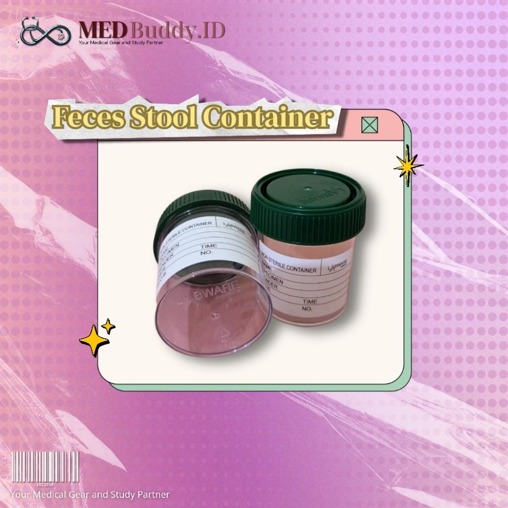 Feces Stool Container / Pot Feses