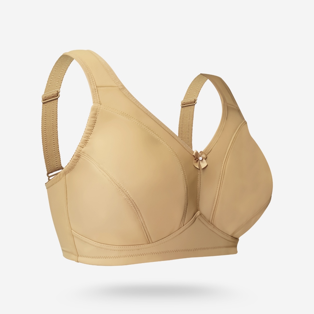 Fiori Febani Soft Bra BH Wanita Dewasa Motif Polos Cantik Tanpa Busa Desain Elegan Nyaman untuk Kese