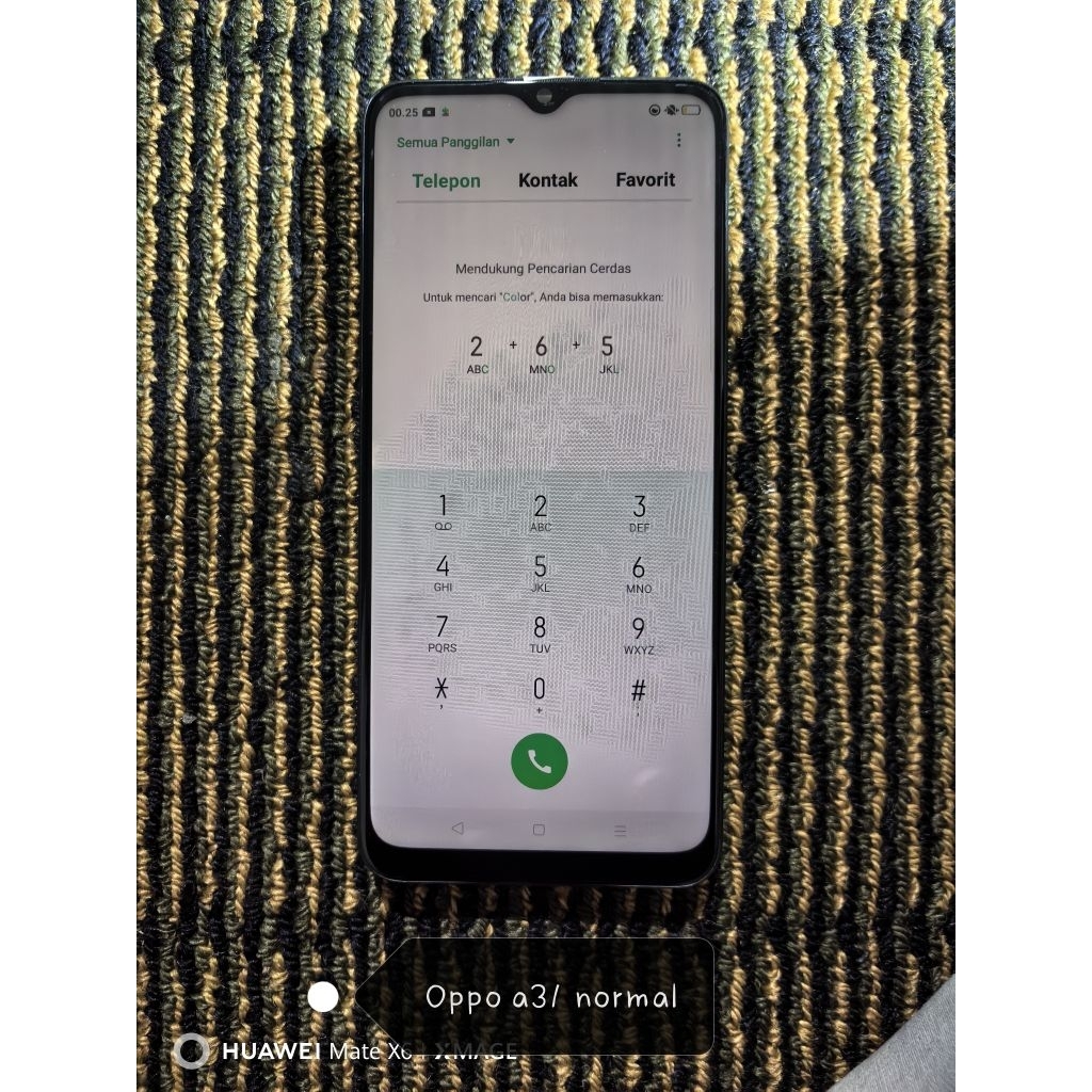 lcd oppo a31 normal cabutan ori plus bezel