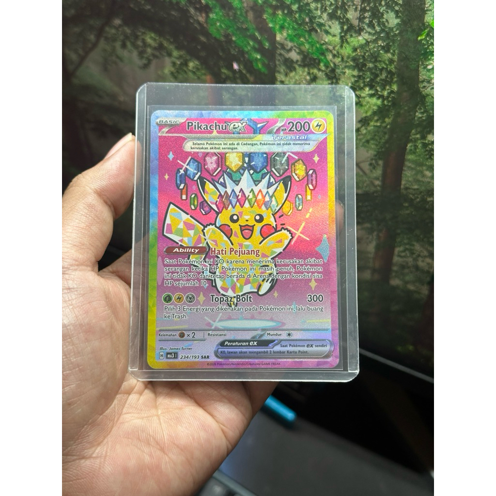 Pikachu SAR Mega Impian