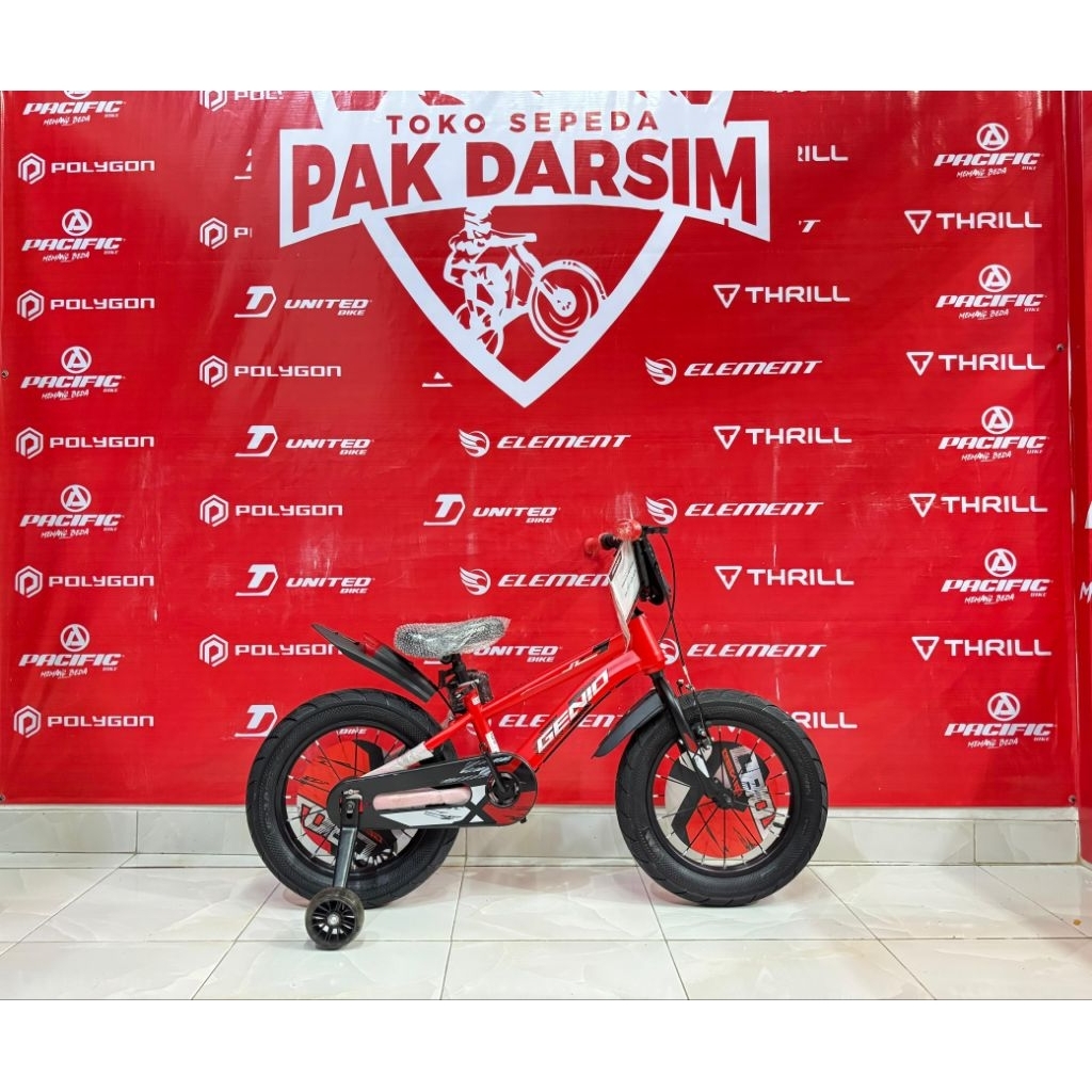 Sepeda BMX Genio ban besar 18 inc kualitas bagus