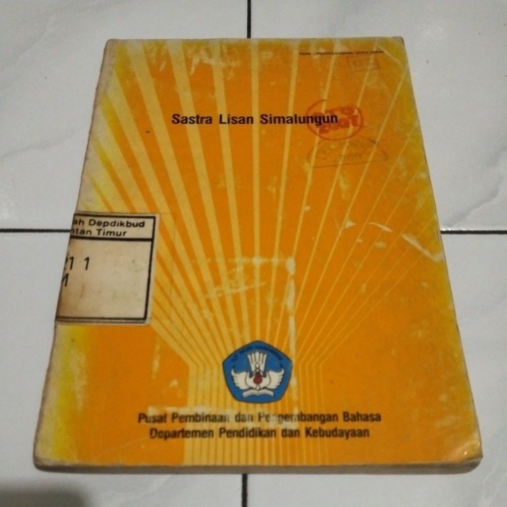 buku sastra lisan Simalungun
