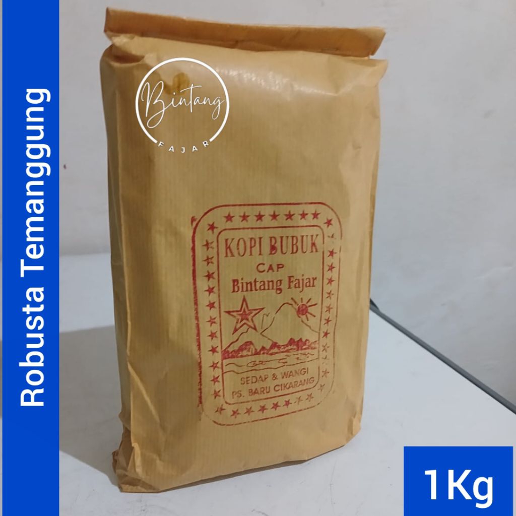 Kopi Bubuk Robusta Temanggung | Robusta Coffee | -1Kg