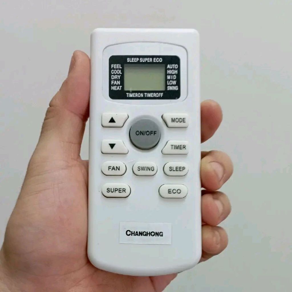 Remote Remot AC Universal Pengganti Tanpa Setting Changhong CSC-05NVC4 CSC-05NVB2 CSC-09NVC4 CSC-09N
