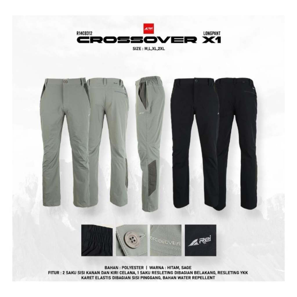 CELANA PANJANG REI CROSSOVER X1