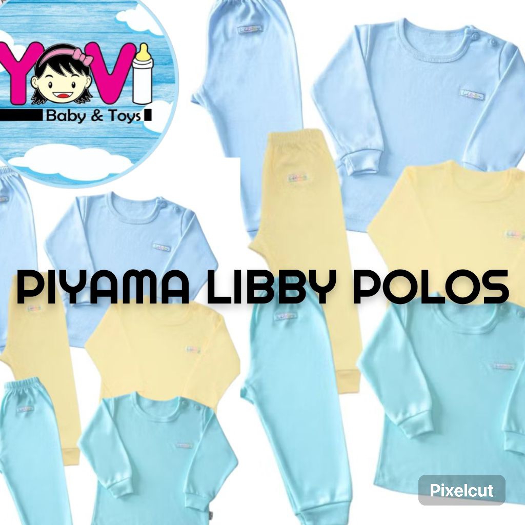 LIBBY SETELAN PANJANG POLOS BAYI & ANAK