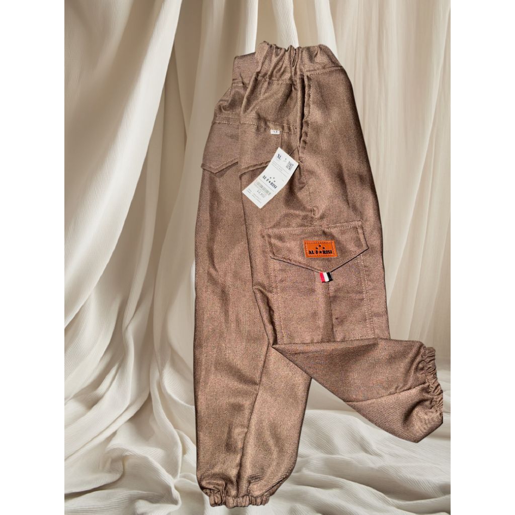 celana jogger cargo anak 1-10 tahun laki laki cargo jogger anak