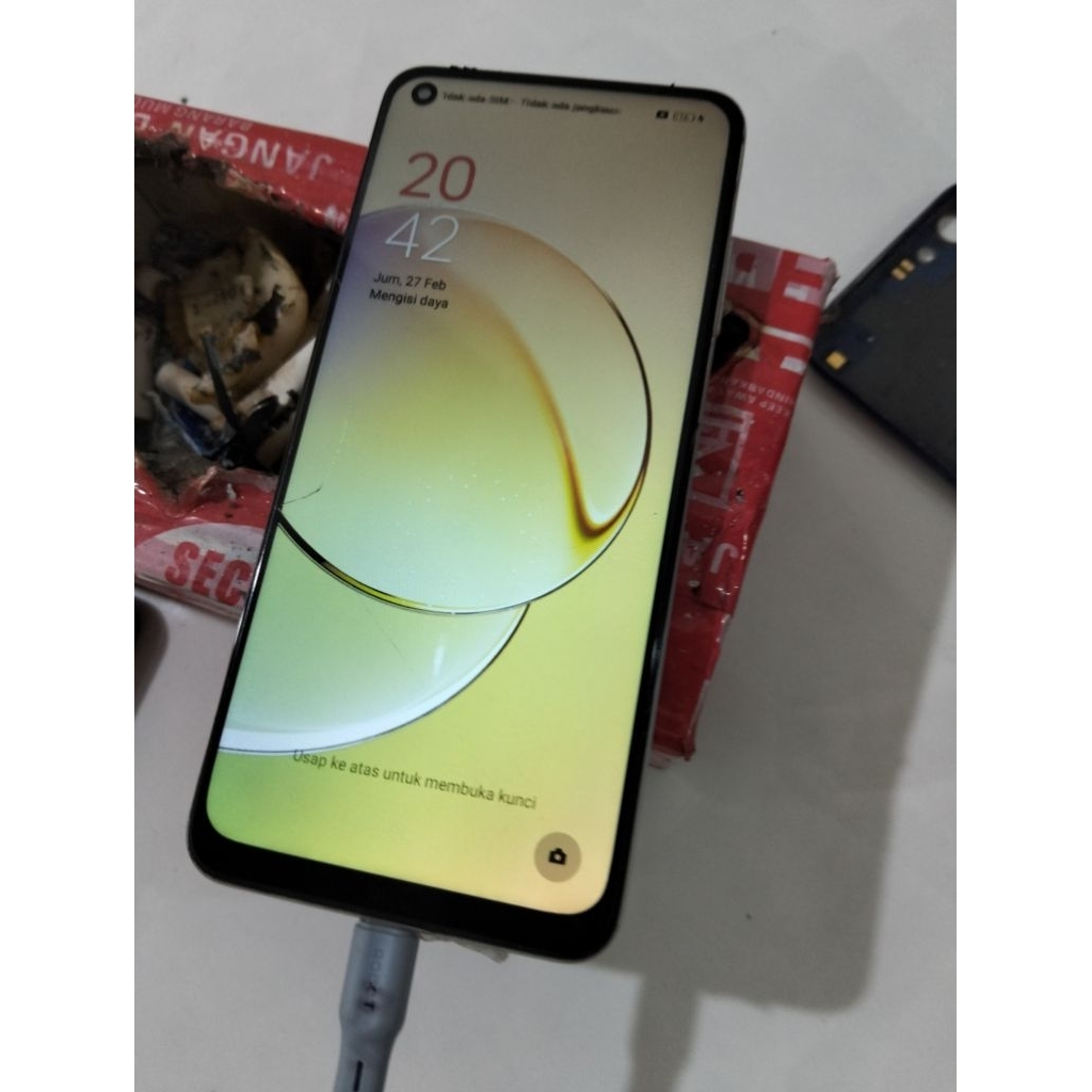 hp realme 10 minus lcd pecah baca kterangan