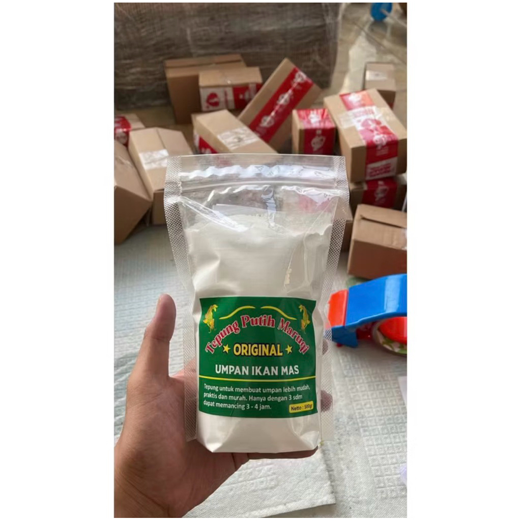 Tepung Maruci Umpan Ikan Mas Paling Ampuh | Kualitas Premium | Racikan Essen Ikan Mas