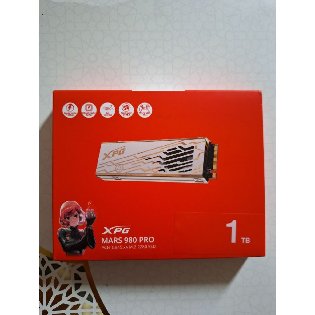 ADATA XPG Mars 980 Pro 1TB NVMe Gen5