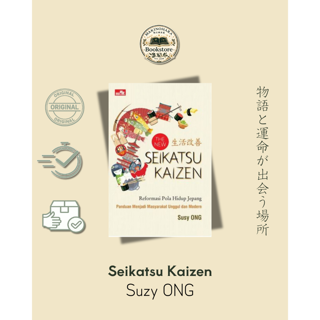 Buku Seikatsu Kaizen | Susy ONG (Bekas)
