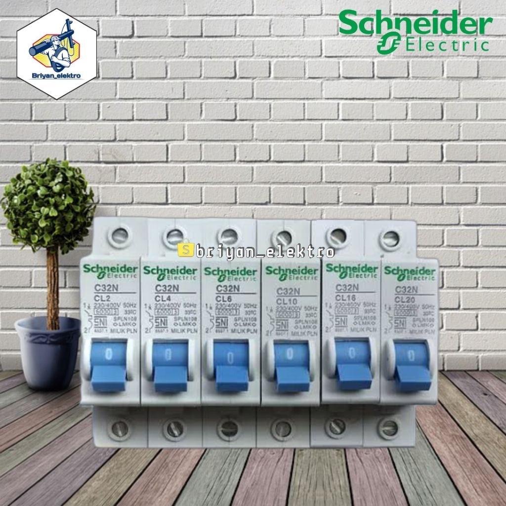 mcb pln 1 ephase  20A sampai 32A