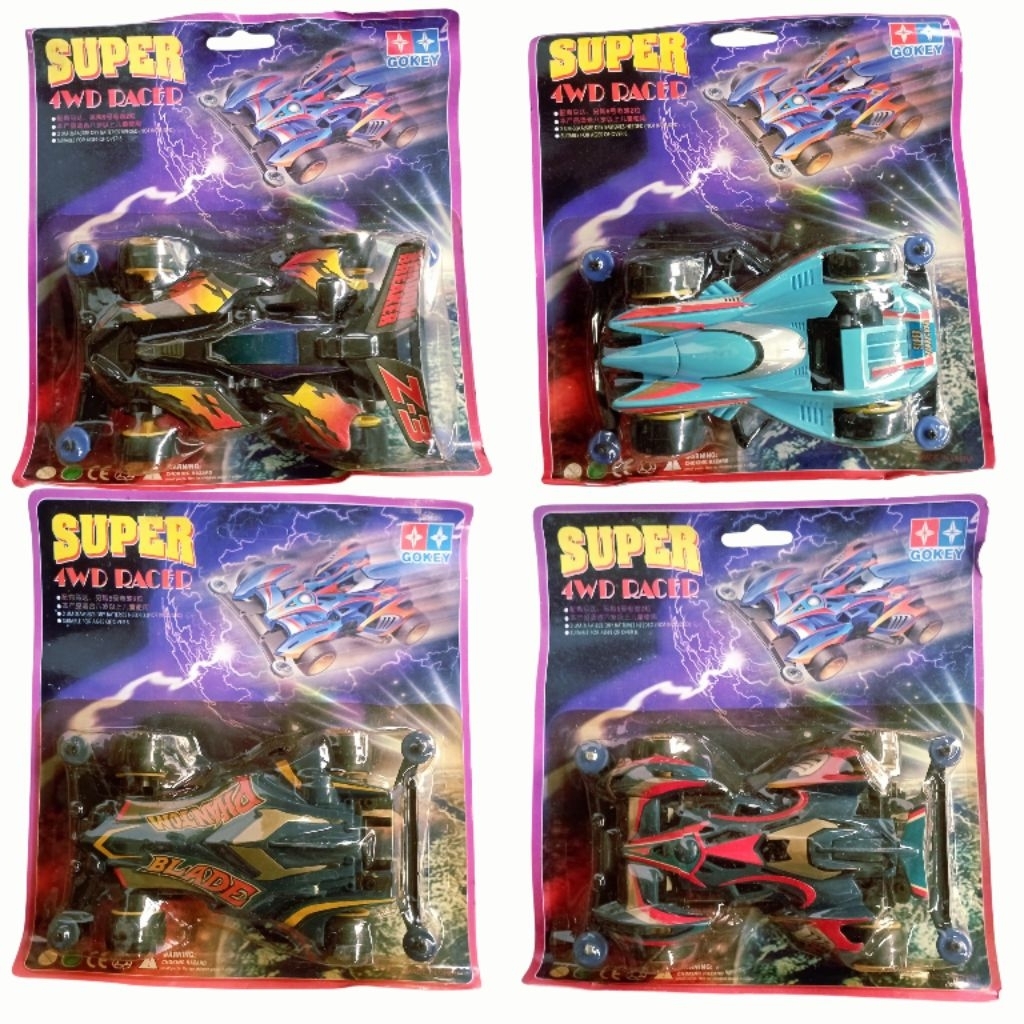 Rep Tamiya mini4wd Merek Gokey tamiya sachetan sudah rakit