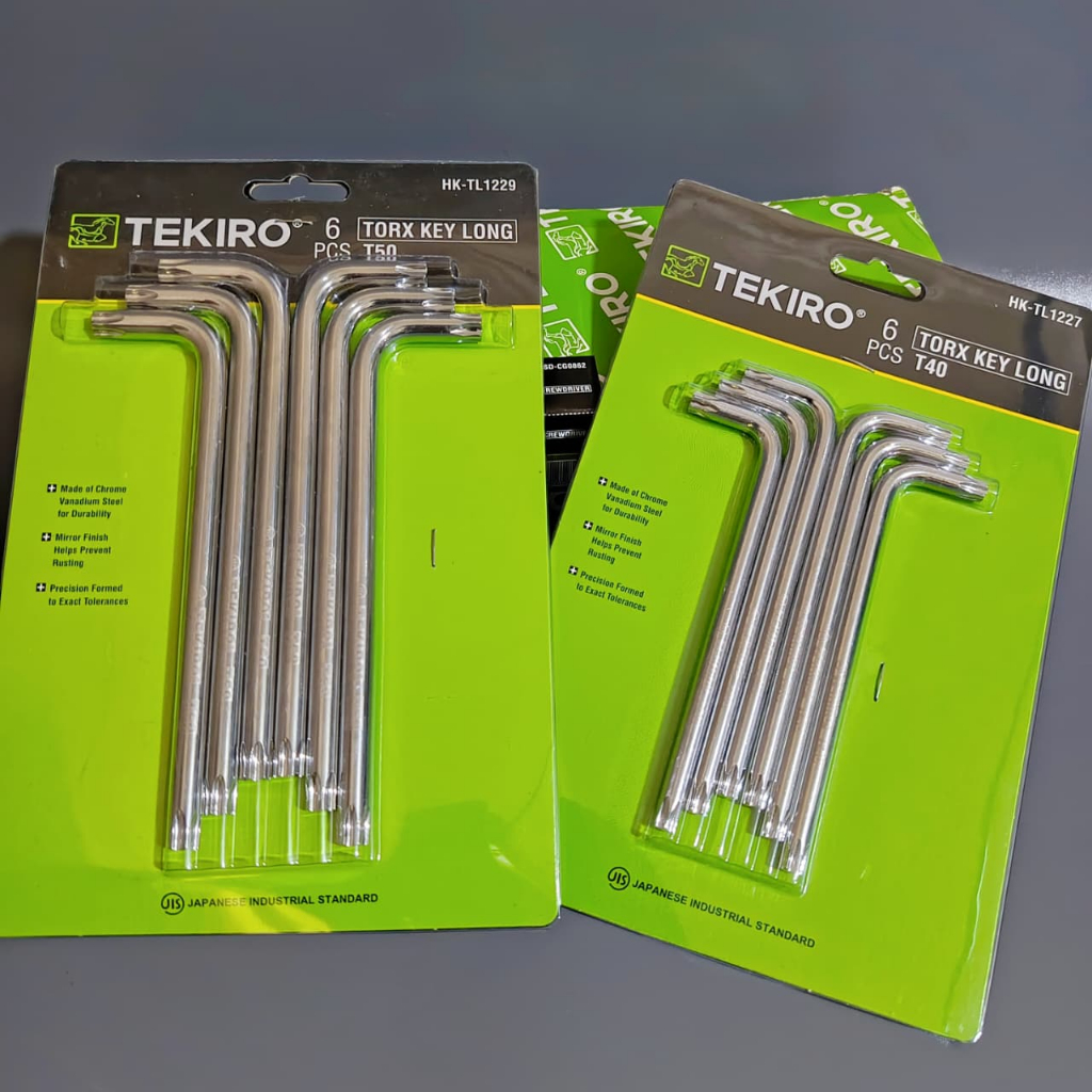 Tekiro kunci l bintang t40 t50 tekiro / konci l bintang pembuka kaliper honda yamaha / kunci cakram