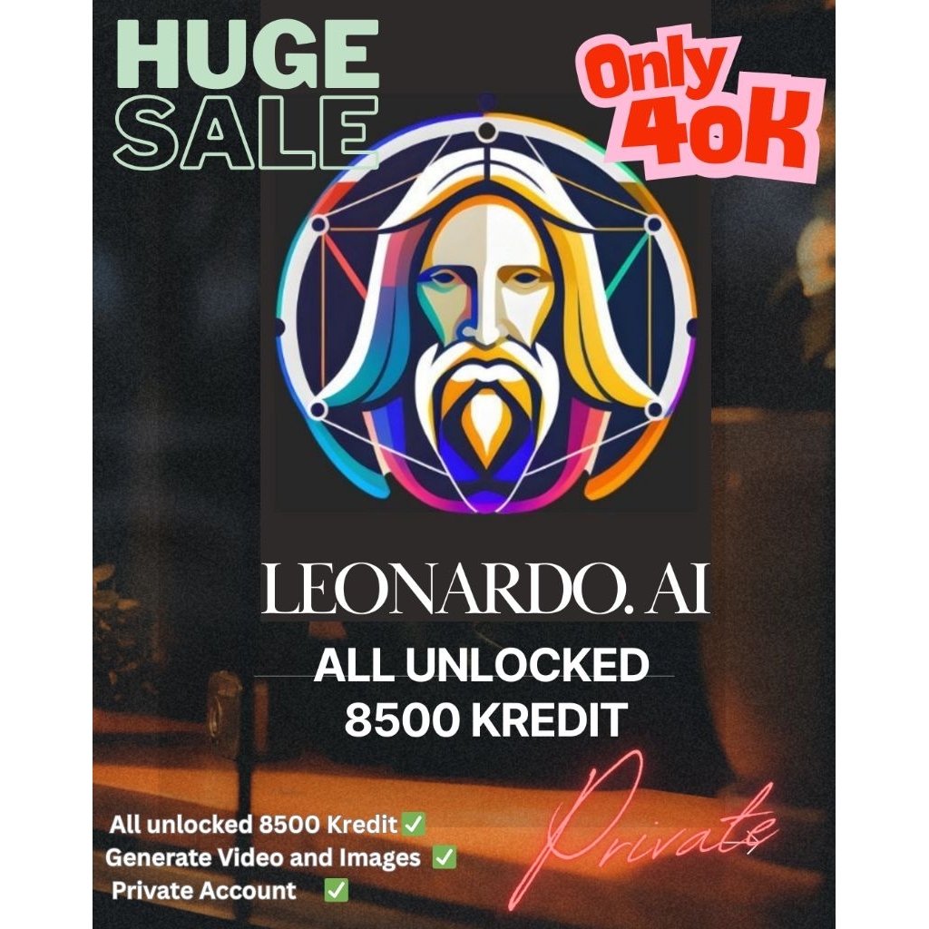 PREMIUM LEONARDO.AI - 8500 KREDIT