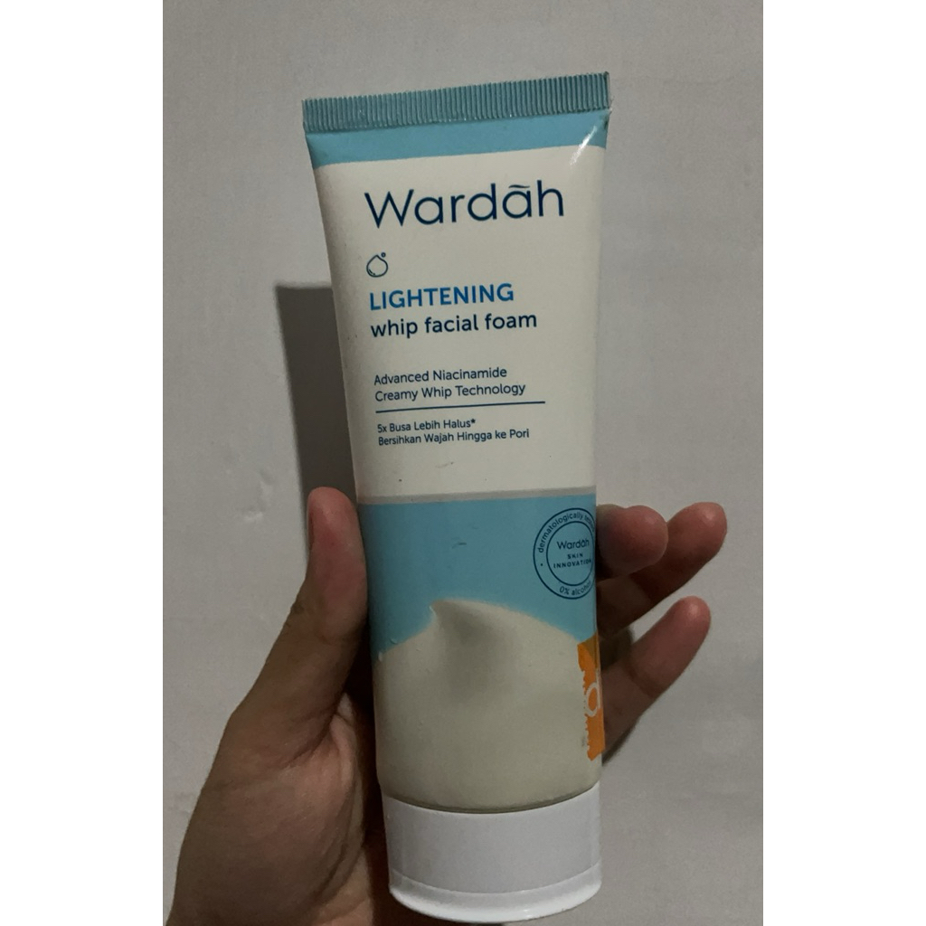wardah facial foam