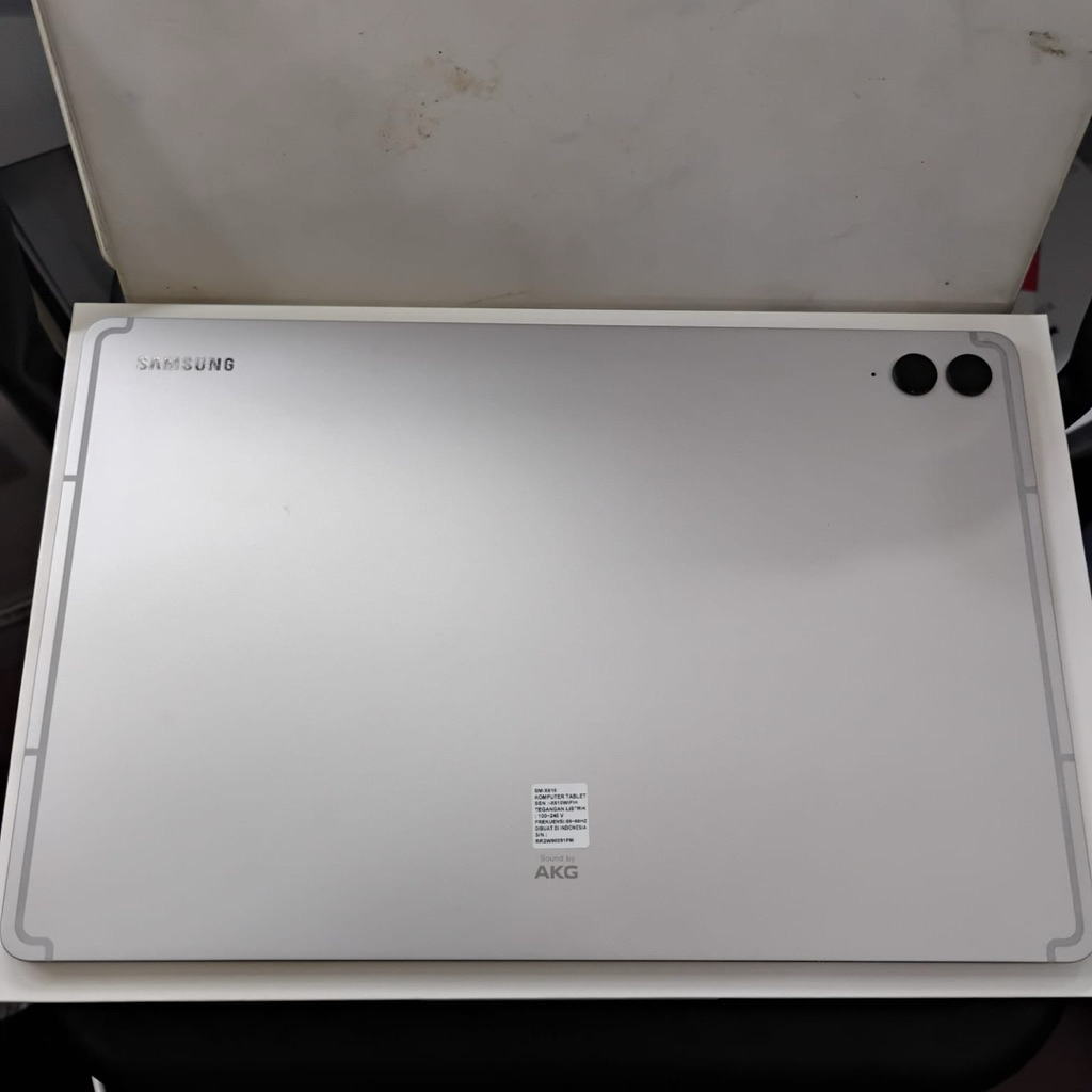 Samsung tab s9 fe plus 8/128 second fullset resmi sein termurah