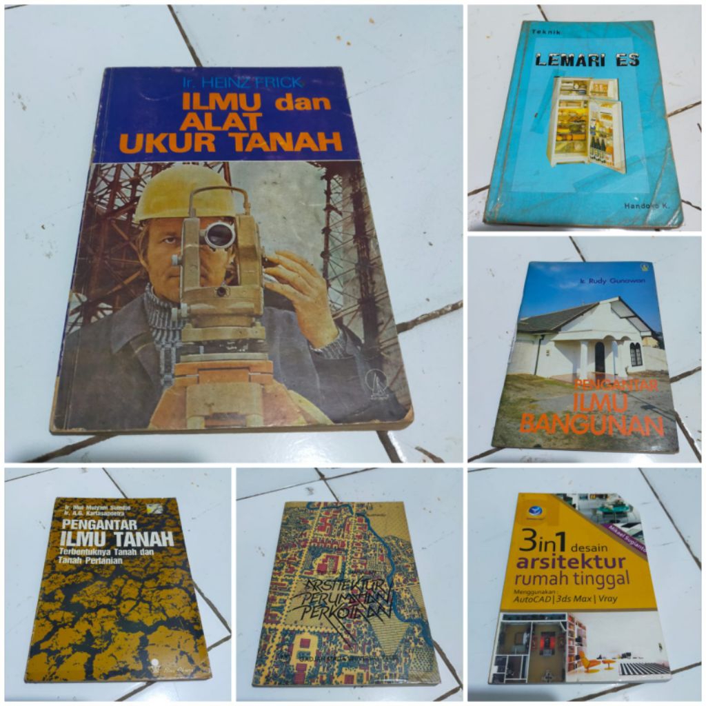 ARSITEKTUR PERUMAHAN PERKOTAAN dan PENGANTAR ILMU BANGUNAN / Teknik lemari es  Ilmu dan alat ukur ta
