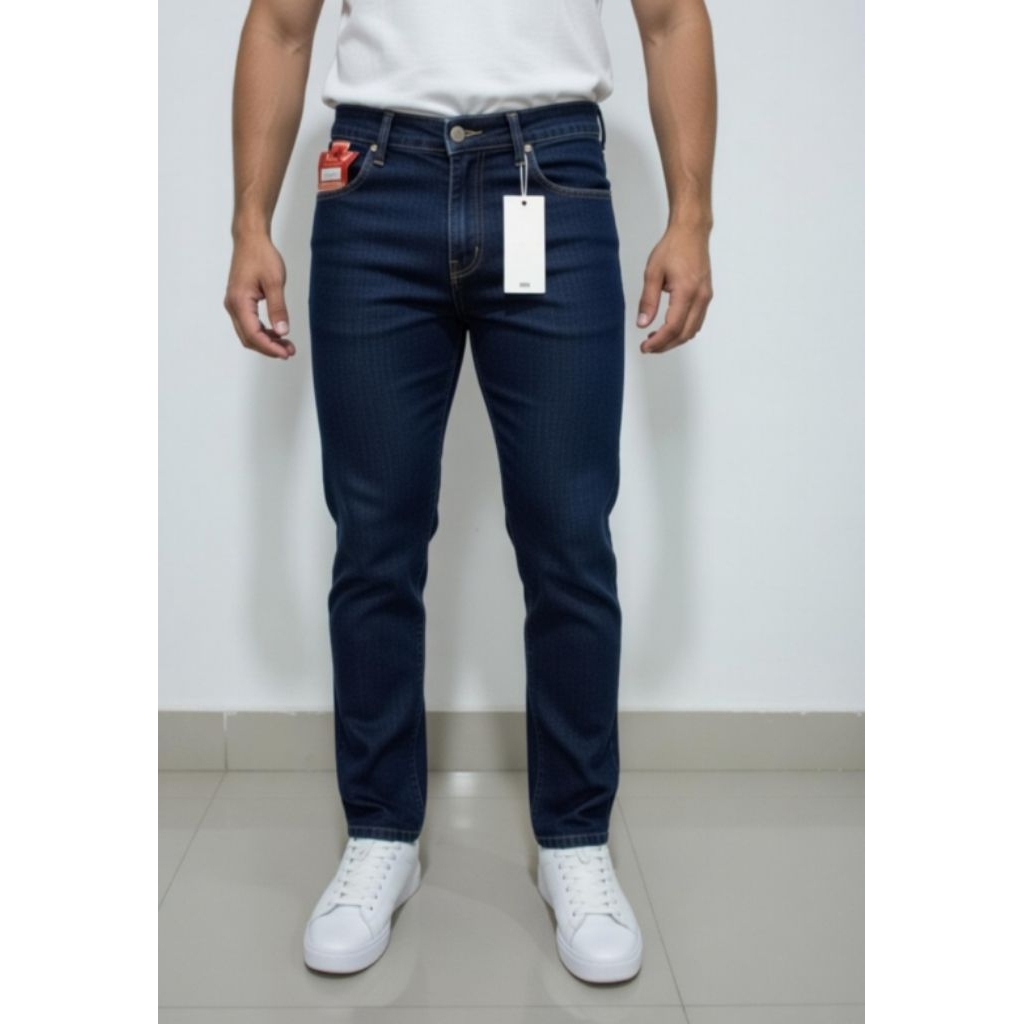 Original brand LEA CELANA Jeans 606 celana pria premium LEA celoting