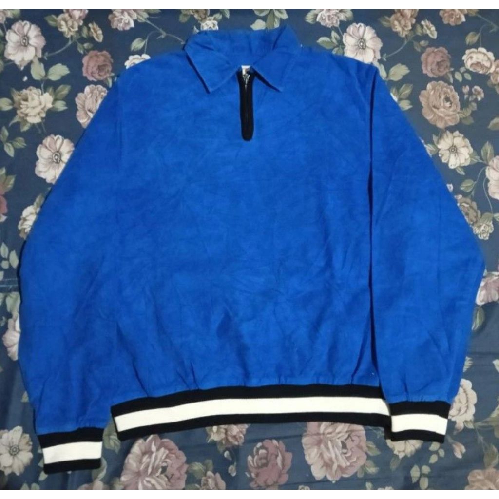 Halfzip Blue R.Newbold Blue