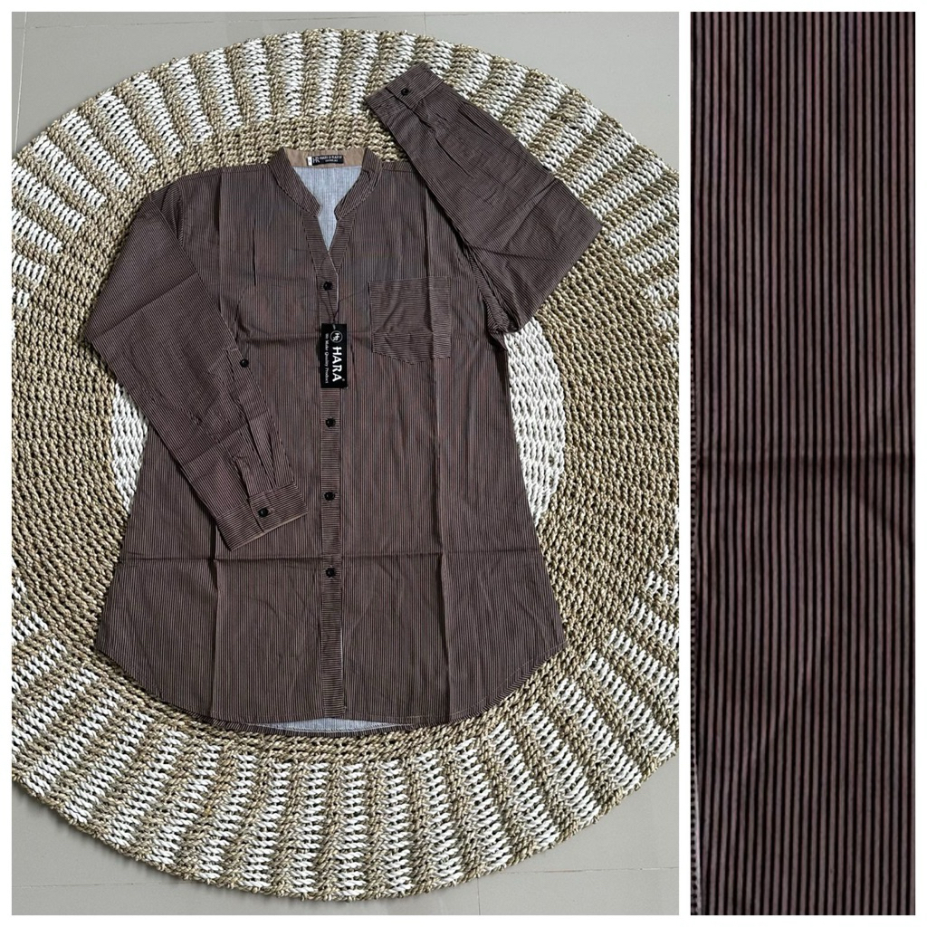 (TERBARU) BLUS HARA KATUN OXFORD