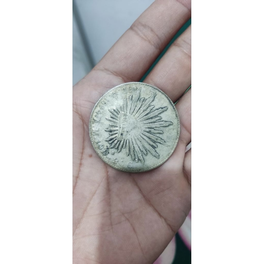 koin Republik Mexicana 1894 Original