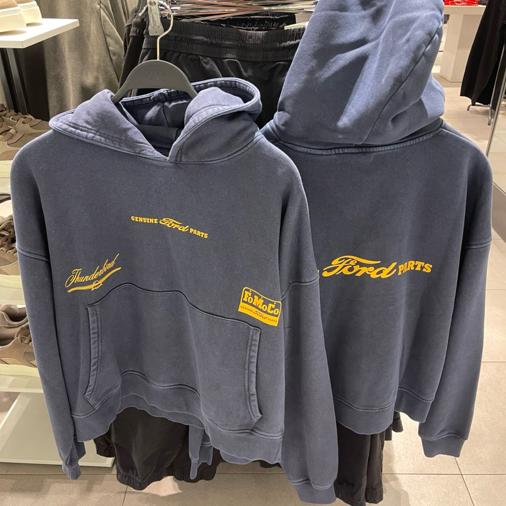 Hoodie Ford ZARA MEN Jastip (jasa titip)