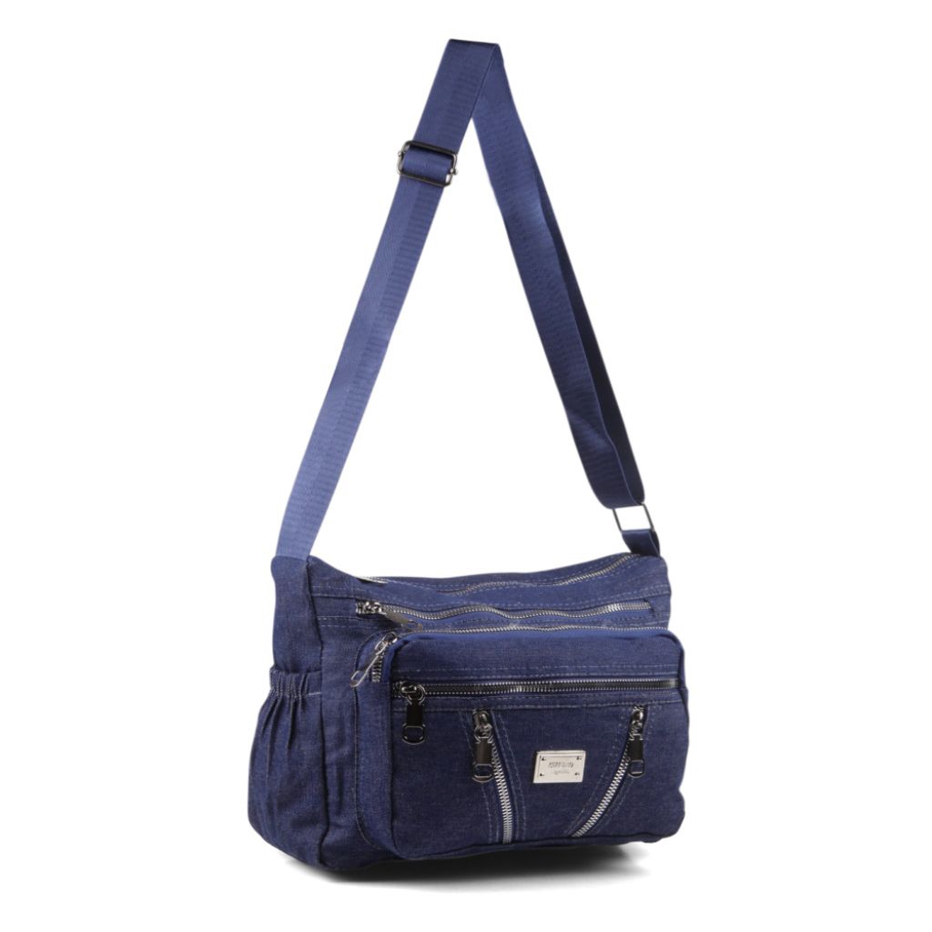Tas Selempang Denim Levis Pria Wanita Slingbag Jeans Vintage