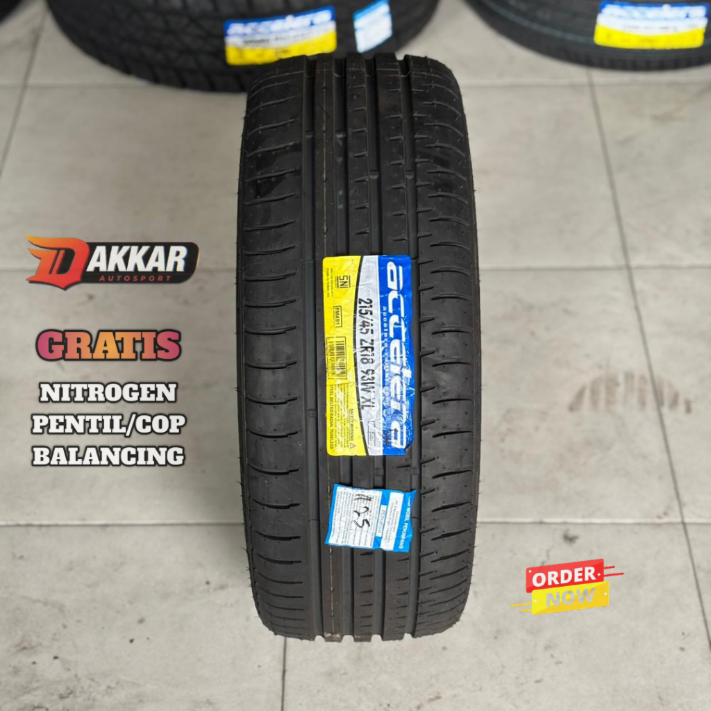 BAN MOBIL ACCELERA PHI 215/45 R18 MURAH RING 18 BAN TIPIS UKURAN 215 45 R18