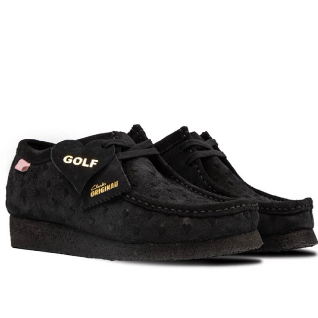 Clarks Wallabee X Golfwang Black Original Resmi