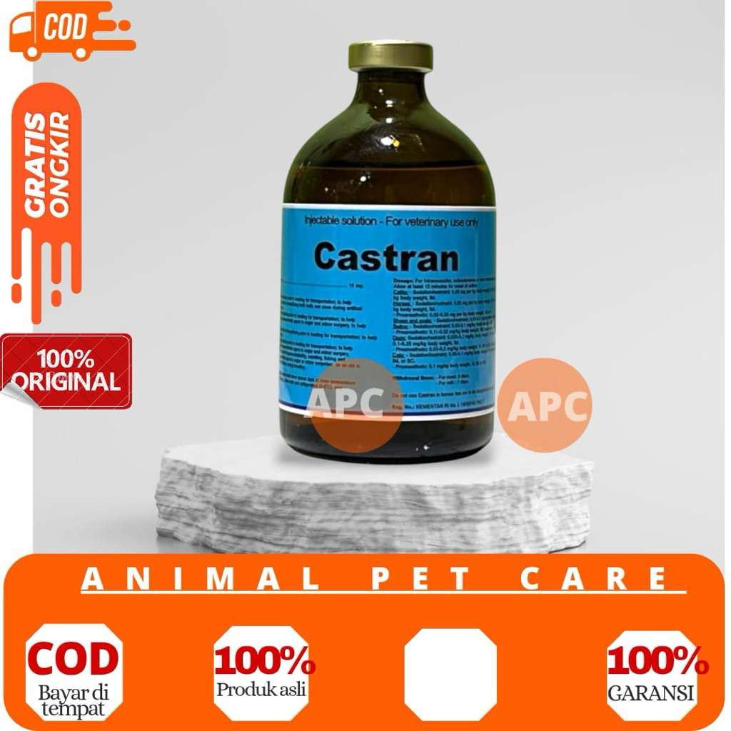 Castran 100 ml - Obat Hewan Ternak