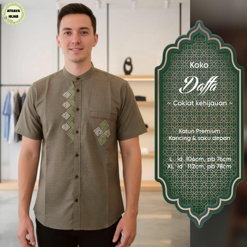 Pakaian Pria HQ KOKO DAFFA From AtHAYA FASHION STORE