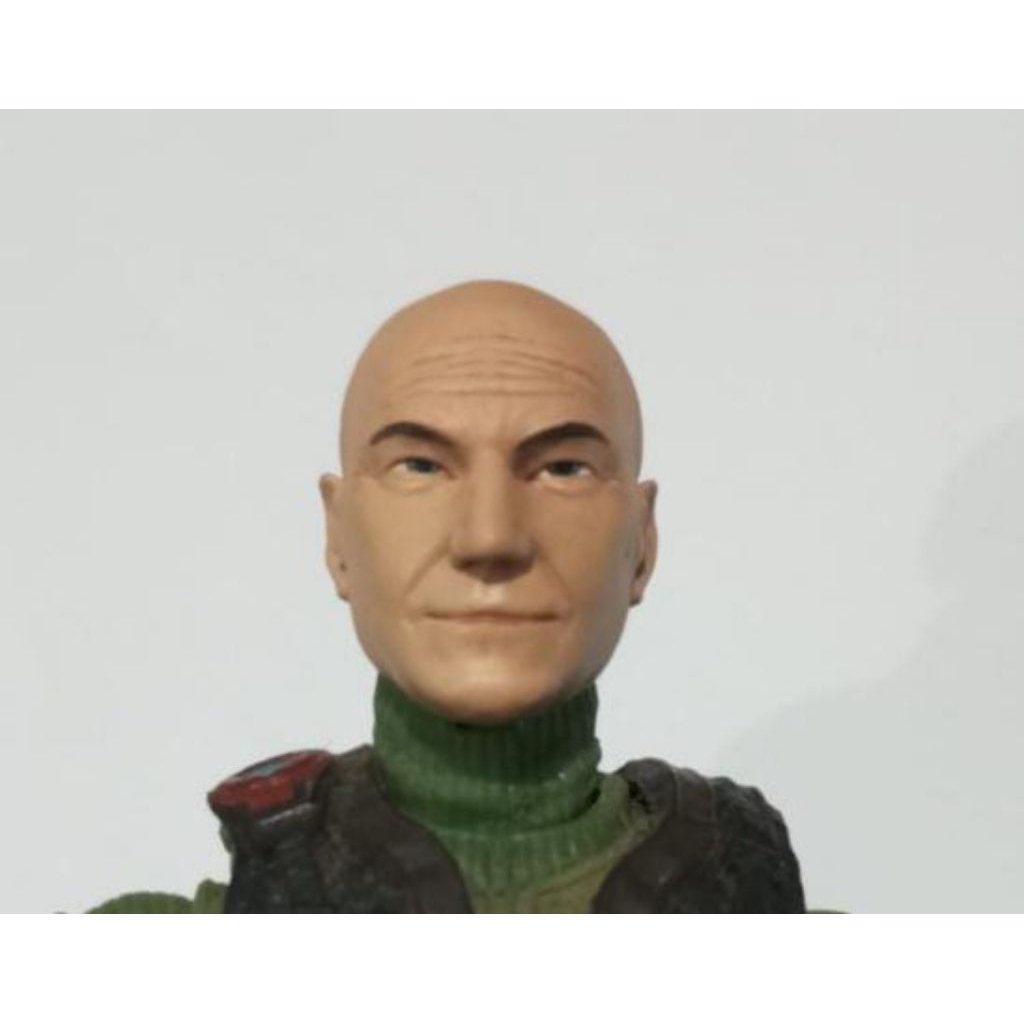 Custom Headsculpt Professor X / Xavier - For Marvel Legends, Etc