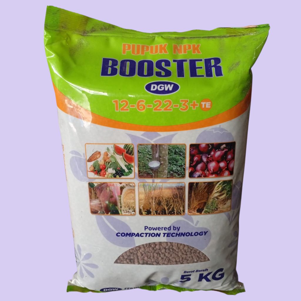 Pupuk NPK Booster DGW 12-6-22-3+TE 5 Kg