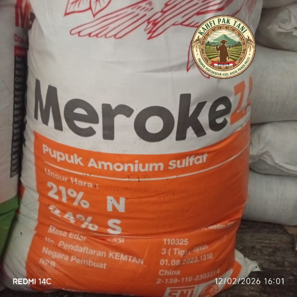 Pupuk Meroke ZA repack 1Kg