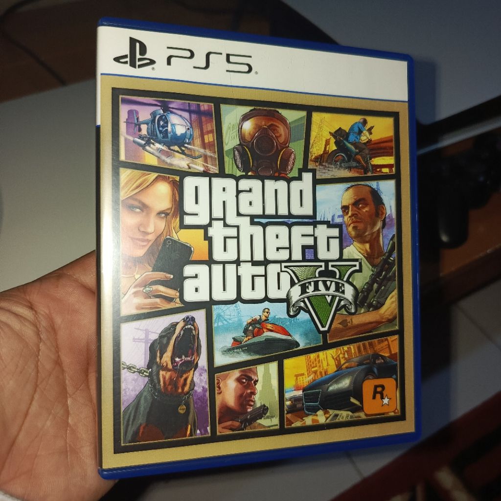 BD KASET PS5 GTA 5 REGION 3