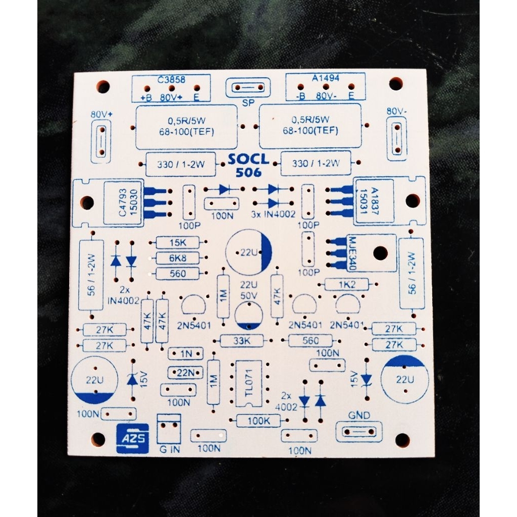 PCB Driver  SOCL 506 TEF Tipe SH 985