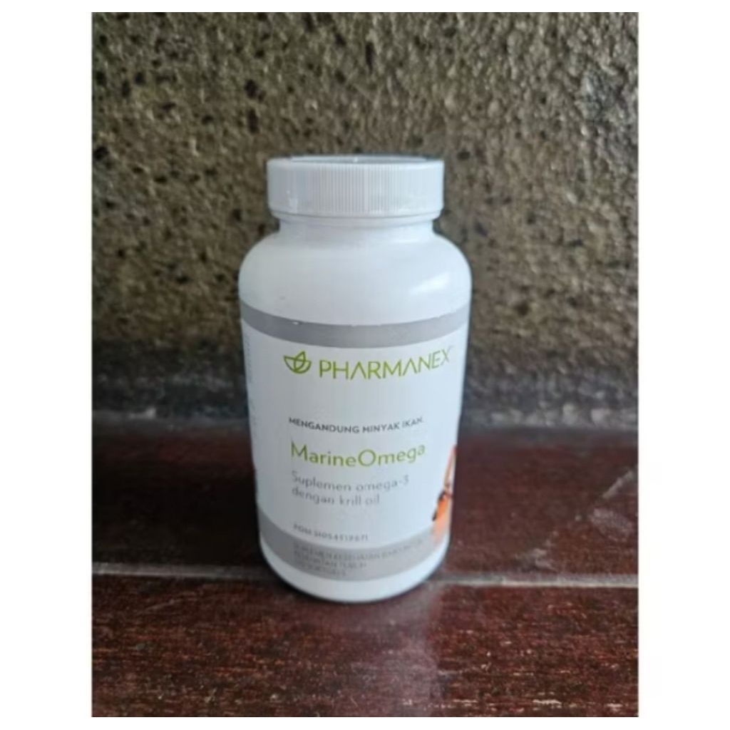 Marine Omega Minyak Ikan Isi 120 Softgel Original