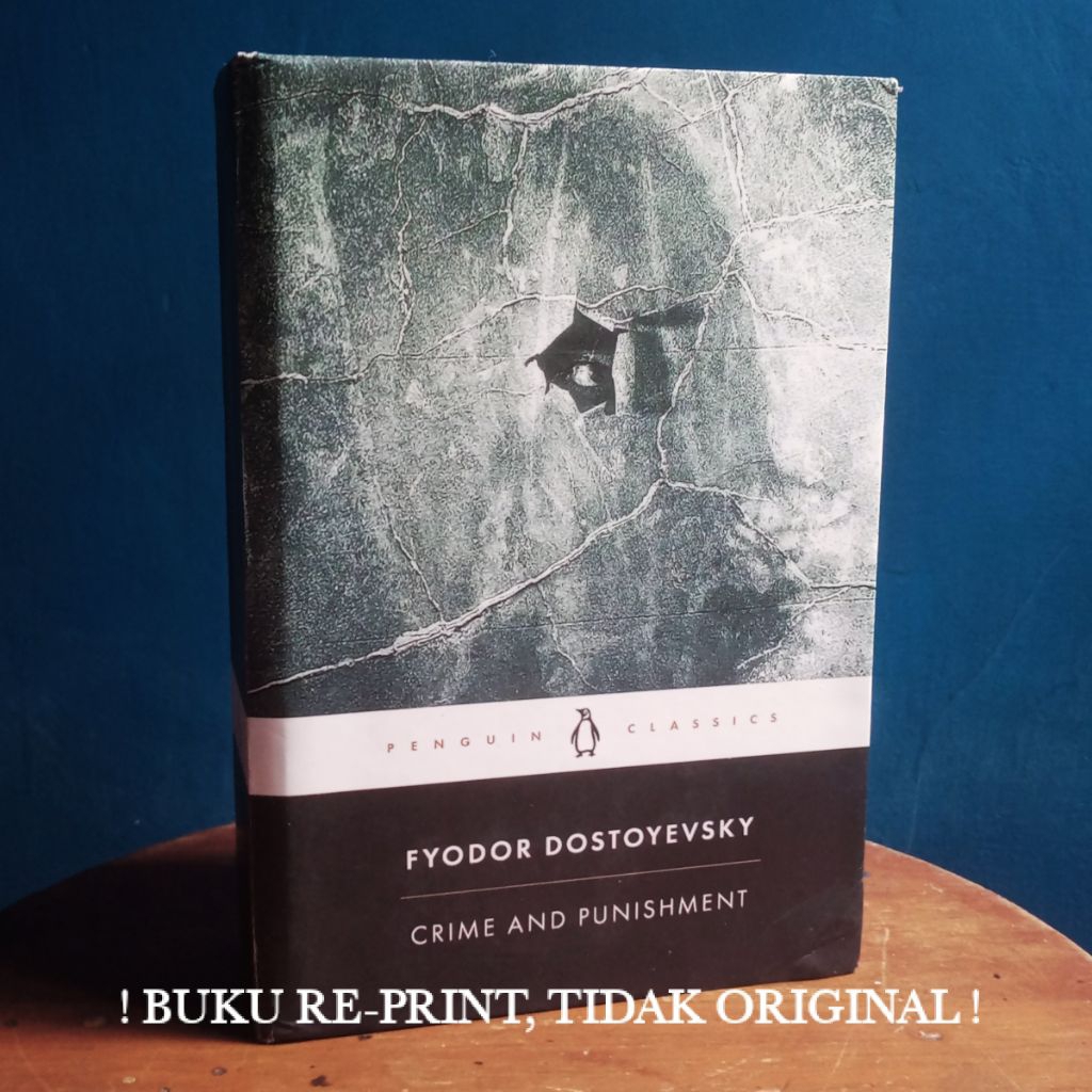 CRIME AND PUNISHMENT Fyodor Dostoyevsky # preloved novel unsealed buku bekas book hc hardcover hard 