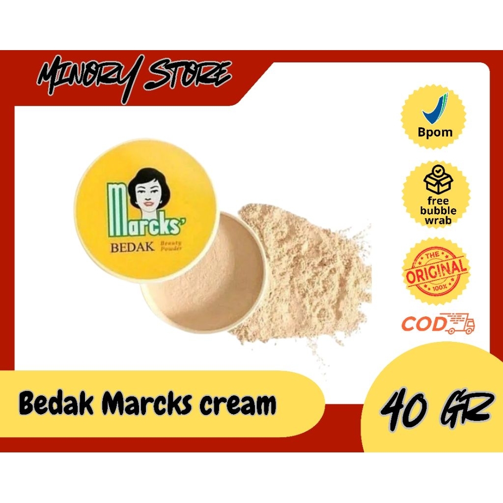 Bedak marcks warna creme