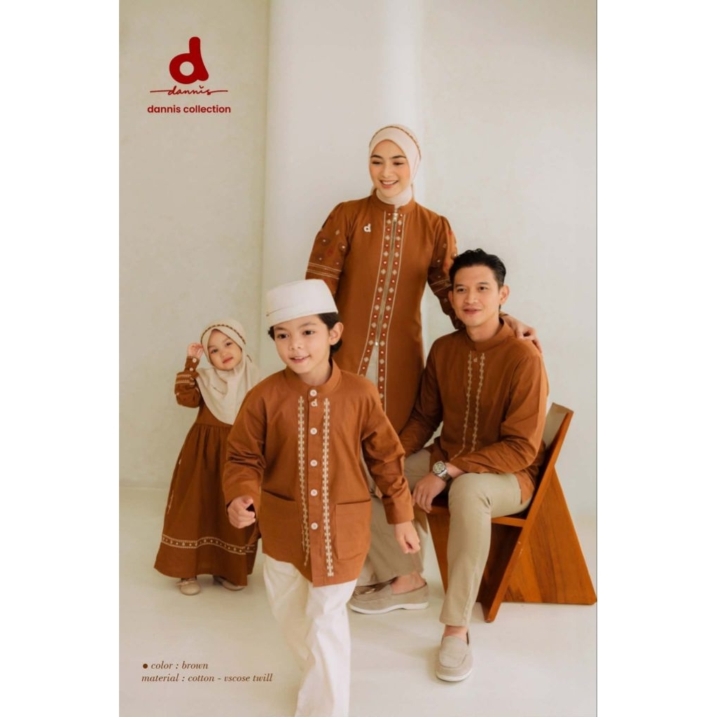 Gamis Cantik Lebaran Dannis d'Balqis / Koko Dewasa Terbaru Dannis d'Balqis Balqis / Sarimbit Lebaran