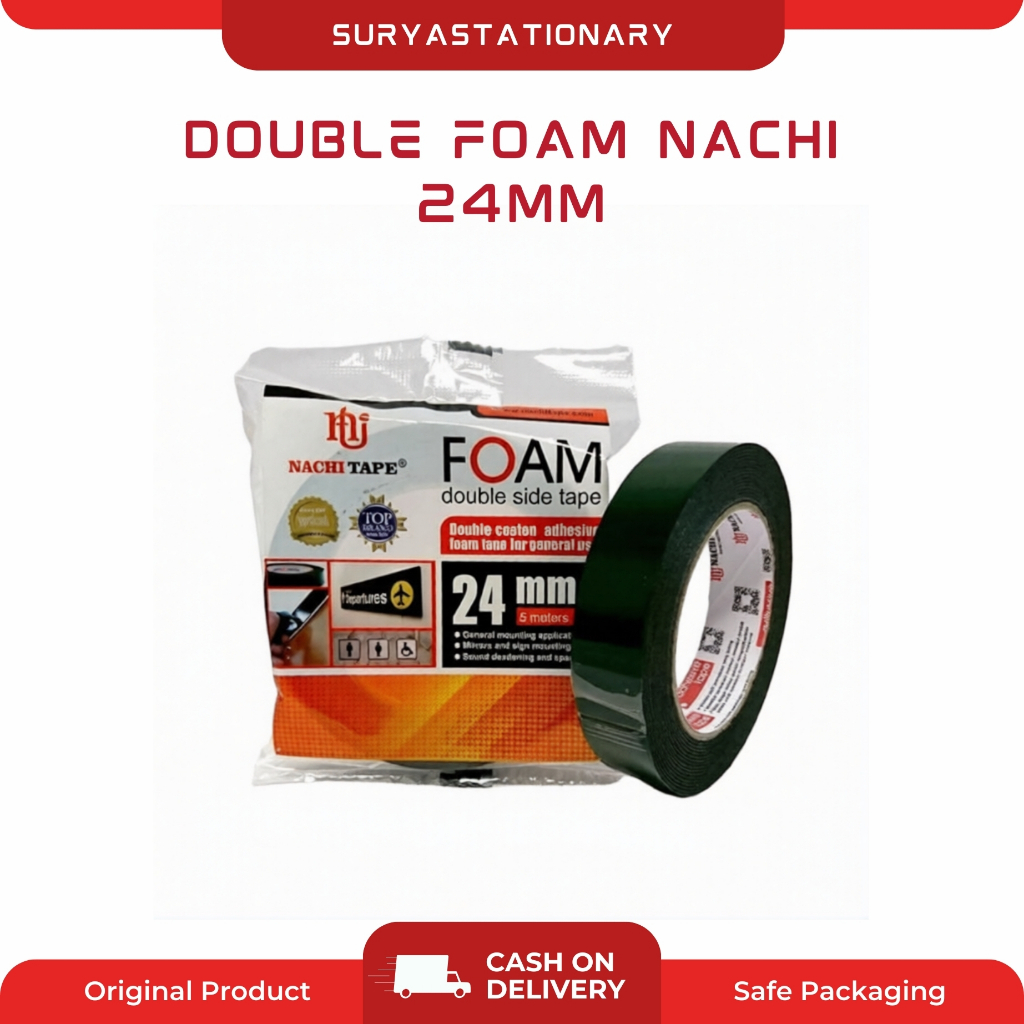 (PCS) DOUBLE FOAM NACHI 24MM / NACHI 24MM / DOUBLE FOAM
