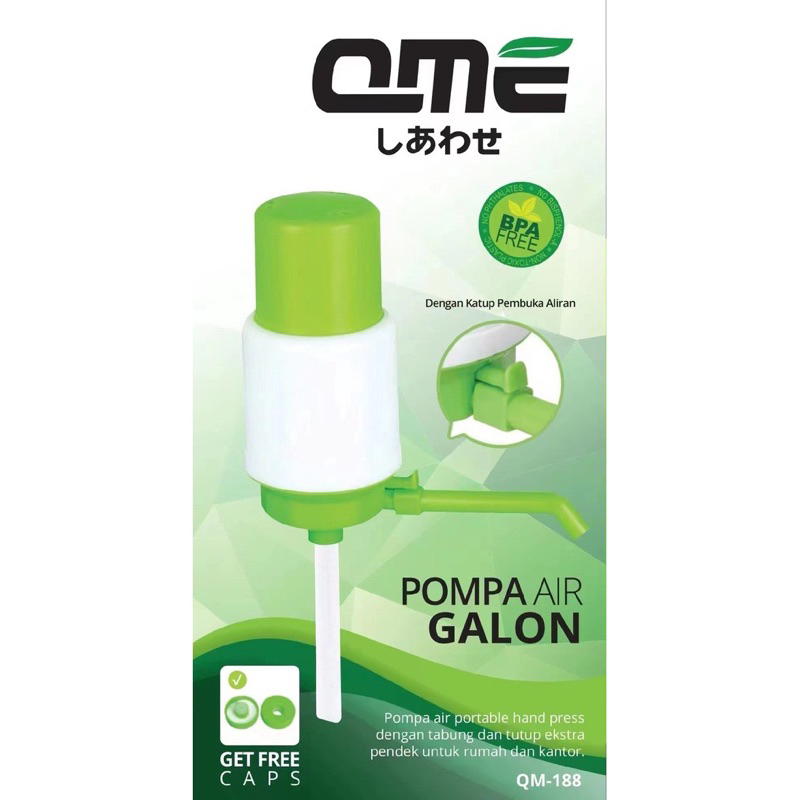 localoca Pompa Air Galon Manual Dispenser Pipa Air Minum Botol Sedot Penyedot Galon QME Qm-188 / AXL