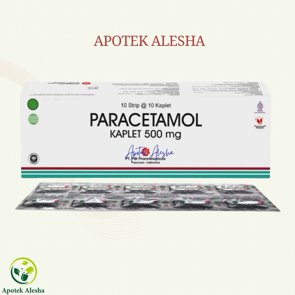 PARACETAMOL 500 MG PIM 10 TABLET