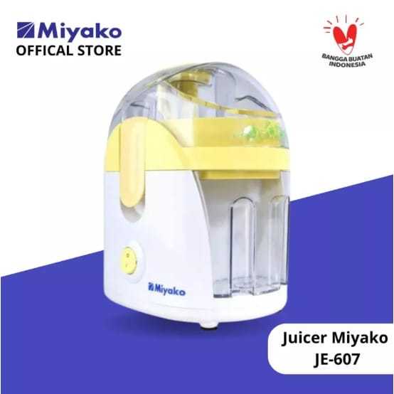 Juicer Miyako JE-607 Kapasitas 600ml 250W Garansi Resmi