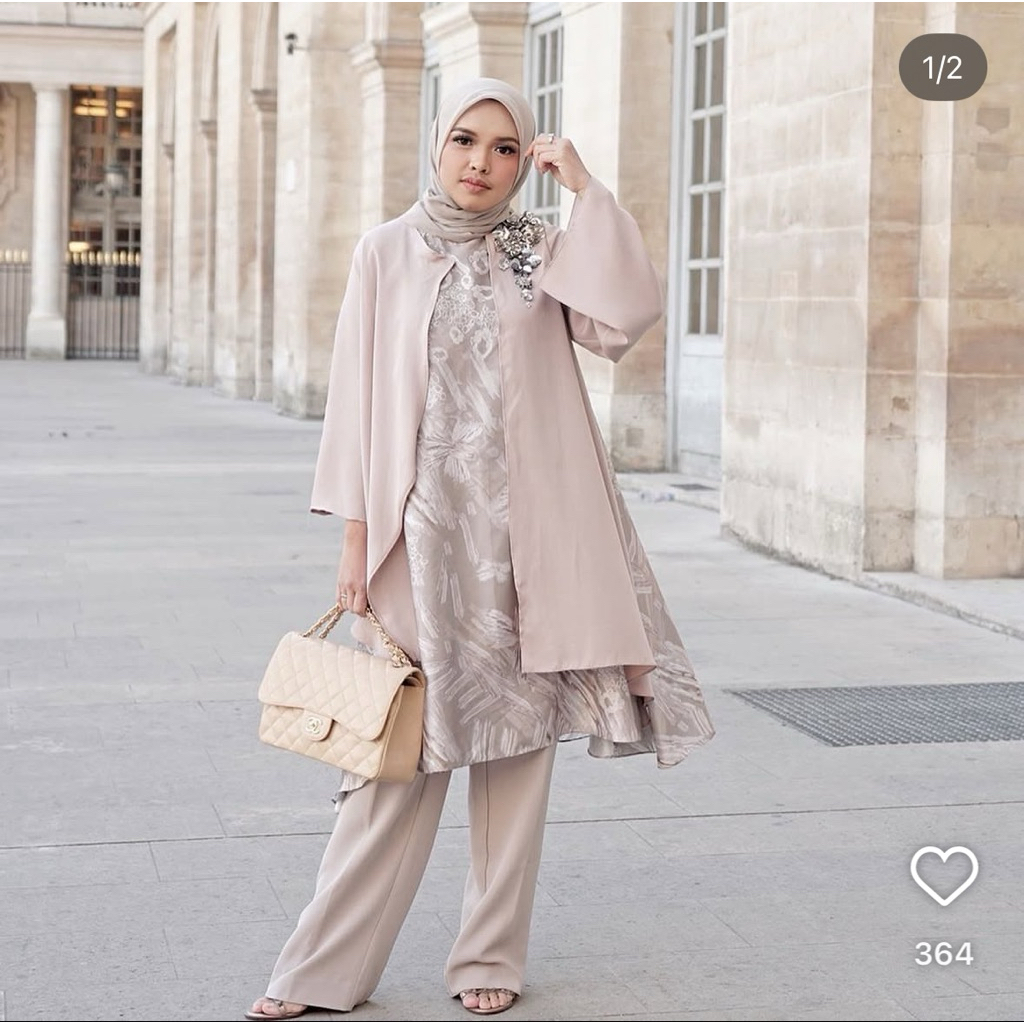 Buttonscarves x Jenna n kaia Les Amities - Lana Top New