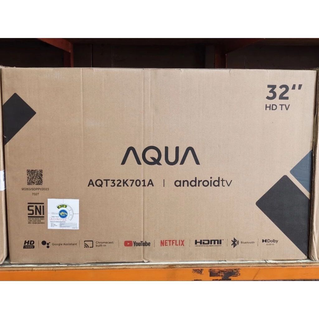 TV 32" Aqua AQ-T32K701A Smart TV Android