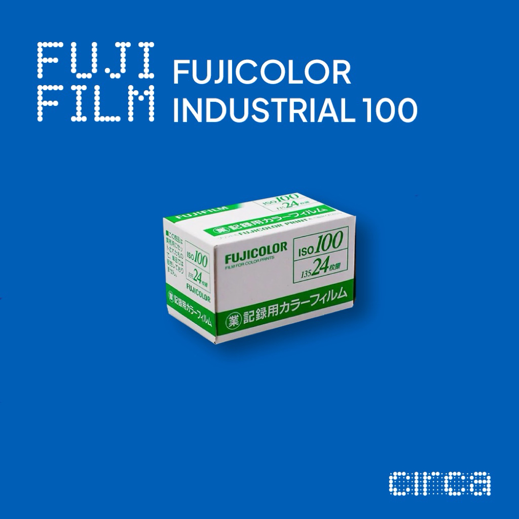 [RARE] Fujifilm Fujicolor Industrial 100, ISO 100, Expired Film, 24 exp, 35mm, Roll Film, C-41 Proce